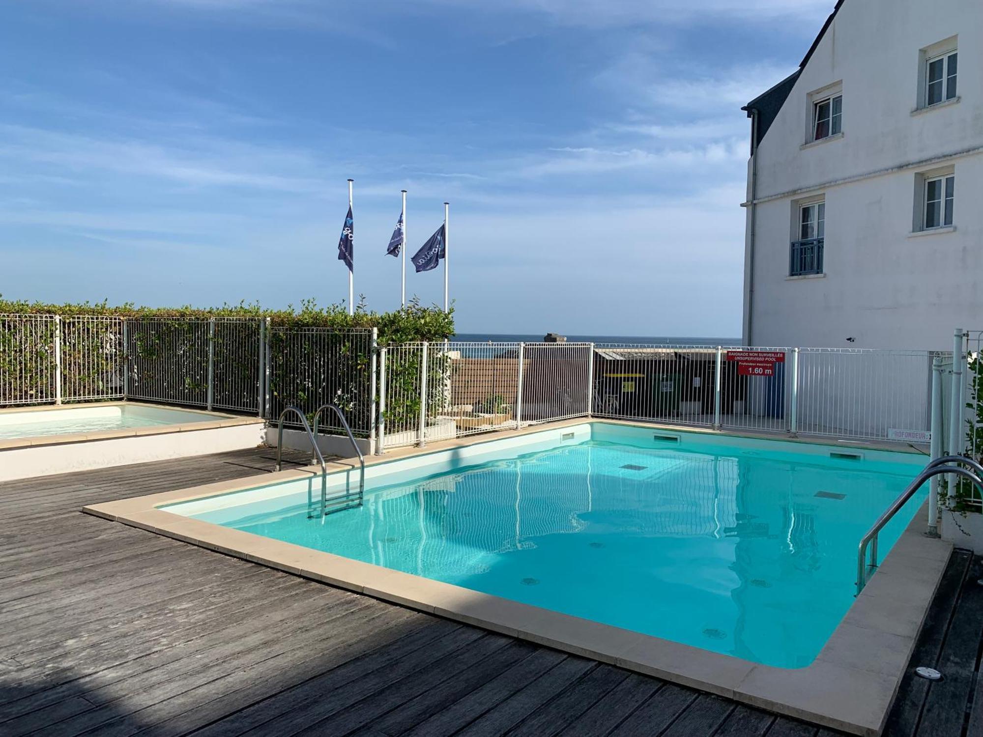 Duplex Vue Mer - Plage A 100M- 4 Lits - Parking Sous Sol Одьерн Экстерьер фото